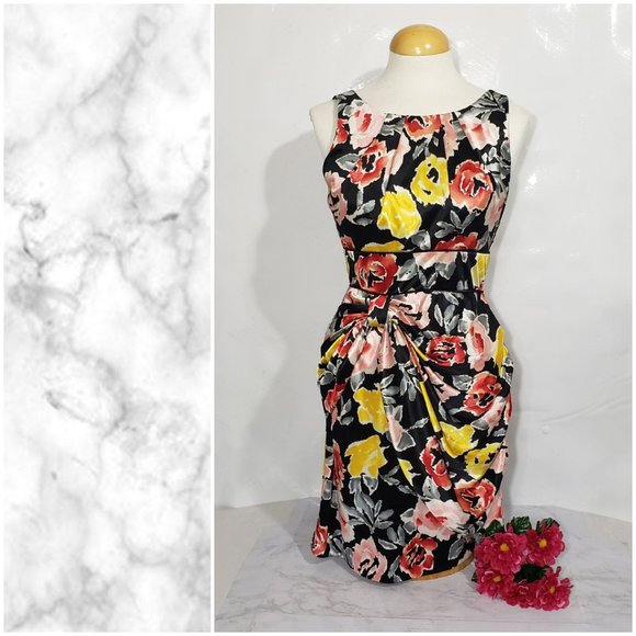 Teeze Me Dresses & Skirts - Teeze Me High Waist Floral Dress Medium